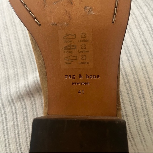 Rag & Bone Walker Suede Buckle Boots - Picture 11 of 12